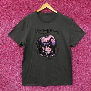 Death Note Light Yagami vs L in Ryuks Apple Anime Tee L